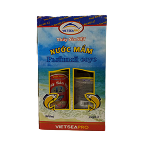 Mắm việt 2 chai/hộp chai thủy tinh 500ml